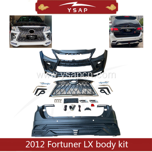 Good quality 2012 Fortuner LX style body kit